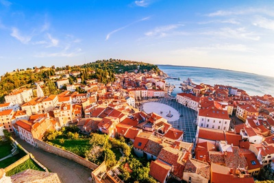 Costa slovena, Pirano e Portorose